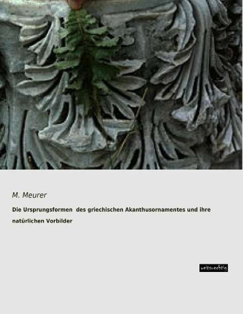 Cover for Meurer · Die Ursprungsformen des griechis (Bok)