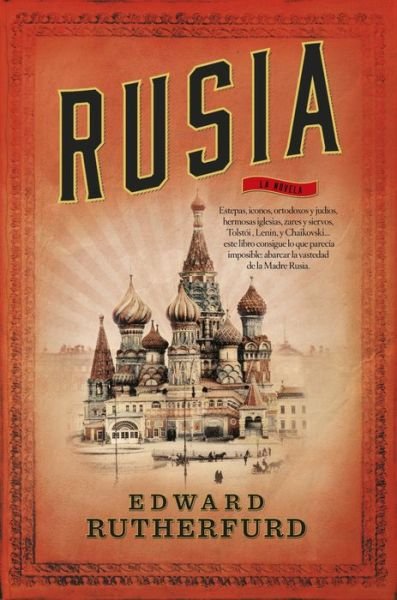 Cover for Edward Rutherfurd · Rusia (Gebundenes Buch) (2015)
