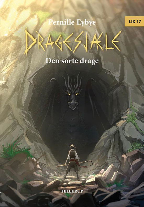 Cover for Pernille Eybye · Dragesjæle, 1: Dragesjæle #1: Den sorte drage (Innbunden bok) [1. utgave] (2016)