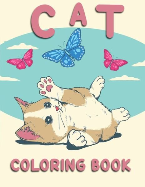 Cover for Artrd Rozarm · Cat Coloring Book (Paperback Bog) (2020)