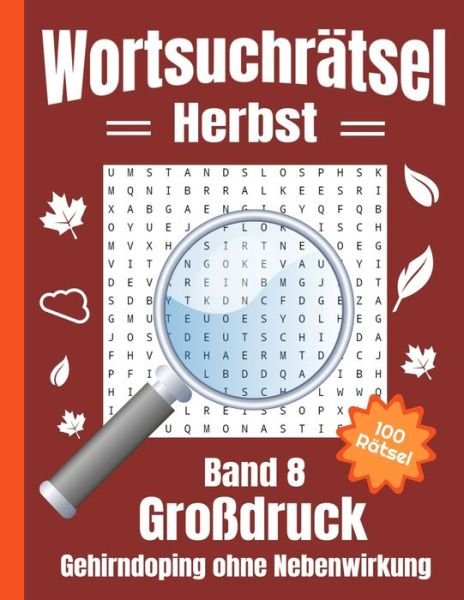 Cover for Sh Rätsel Universum · Wortsuchratsel Grossdruck - Herbst (Taschenbuch) (2020)