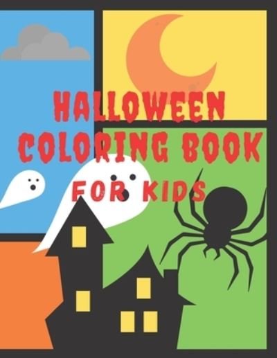 Cover for Workgirl Publishing · Halloween Coloring Book For Kids (Paperback Bog) (2020)