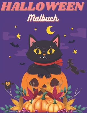 Cover for Trendy Art · HALLOWEEN Malbuch (Paperback Book) (2020)