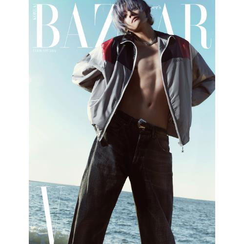 V (BTS) · Bazaar Korea February  2024 (Zeitschrift) [A edition] (2024)
