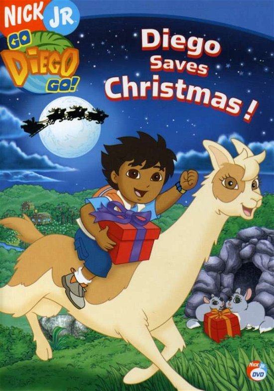 Cover for Go Diego Go · Diego Saves Christmas (DVD) (2006)
