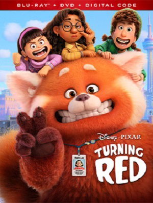 Cover for Turning Red (Blu-Ray) (2022)