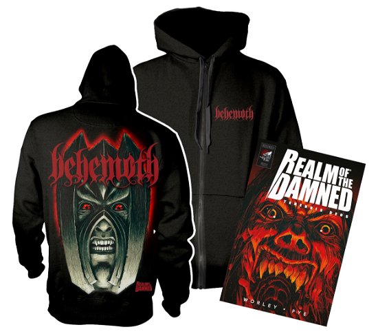 Cover for Behemoth · Realm of the Damned (Hswz + Book) (MERCH) [size S] [Black edition] (2016)