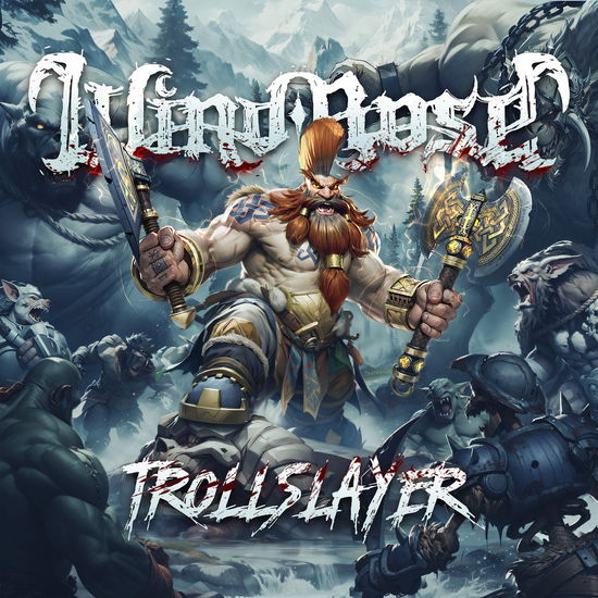 Cover for Wind Rose · Trollslayer (Silver Vinyl) (LP) (2024)