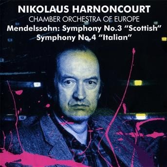 Mendelssohn: Symphony No.3 "Scottish"; Symphony No.4 "Italian" - Harnoncourt Nikolaus - Music - WARNER - 0825646936748 - 