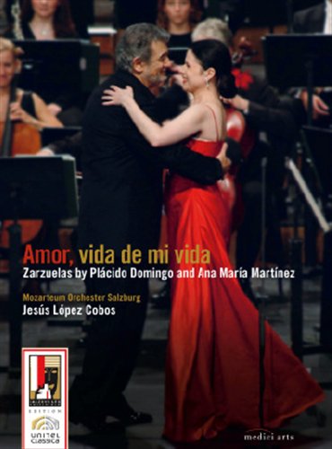 Cover for Domingo Placido / Martinez Ana Maria · Amor Vida De Mi Vida (Blu-ray) [Widescreen edition] (2010)