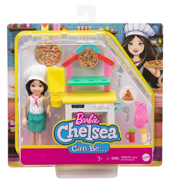 Cover for Barbie · Barbie Chelsea Can Be Pizza Chef Doll And Playset (MERCH) (2020)