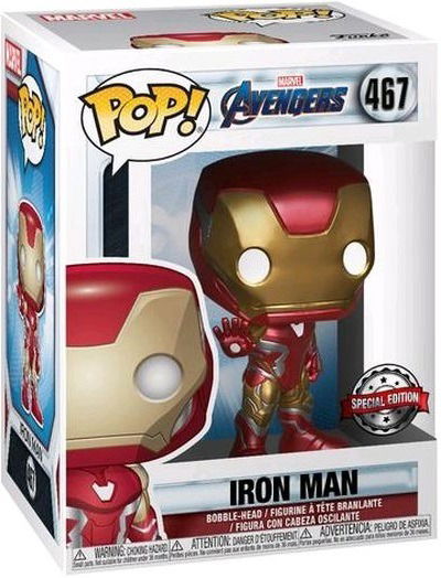 Cover for Funko Pop! Marvel: · Funko Pop! Marvel: Avengers Endgame - Iron Man (Toys)