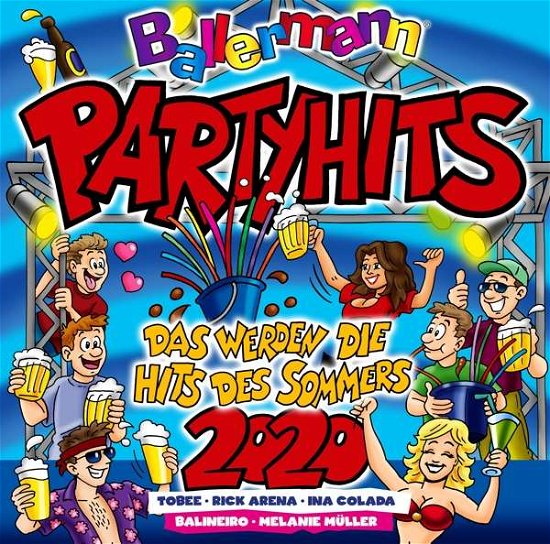 Cover for Ballermann Partyhits 2020 · Ballermann Partyhits 2020 - Das Werden Die (CD) (2020)