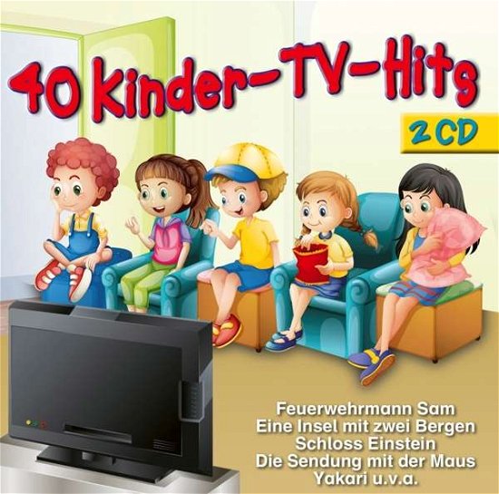 40 Kinder TV-Hits (2 CDs) - Kiddy Club - Musikk - U16 - 4260209721748 - 15. februar 2019