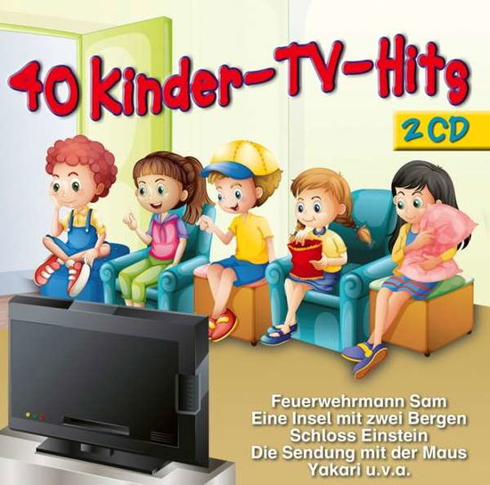 40 Kinder TV-Hits (2 CDs) - Kiddy Club - Muziek - U16 - 4260209721748 - 15 februari 2019