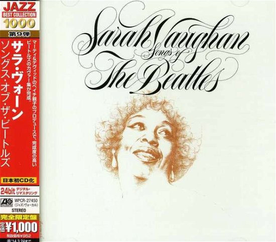 Cover for Sarah Vaughan · Songs Of The Beatles (CD) [Limited, Remastered edition] (2013)
