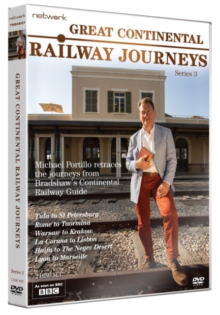 Cover for Gt. Continental Railway Journey S3 (DVD) (2016)