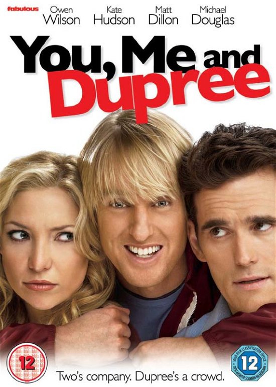 Cover for You  Me and Dupree · You Me And Dupree (DVD) (2017)