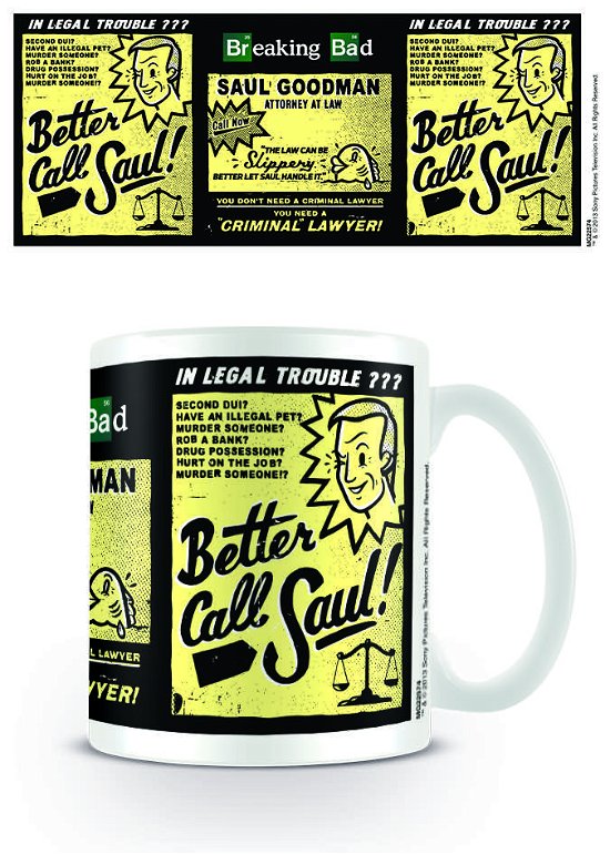 Cover for Breaking Bad · Breaking Bad - Better Call Saul (Tazza) (Legetøj) (2014)