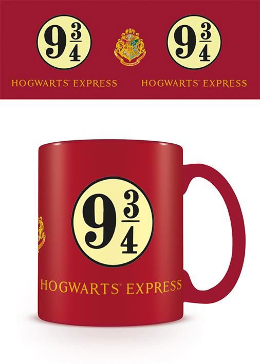Harry Potter Platform 9 3/4 Scarlet Ceramic Mug In Presentation Box - Official M - Harry Potter - Produtos - Pyramid Posters - 5050574254748 - 1 de outubro de 2019