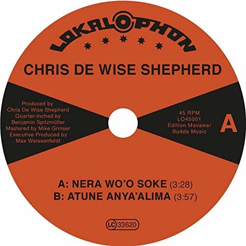 Cover for Chris De Wise Shepherd · Nera WoO Soke (LP) (2019)