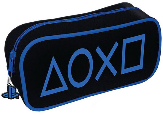 Playstation (Black & Blue Tech) Rectangle Pencil Case - Pyramid International - Bøger - PYRAMID INTERNATIONAL - 5051265740748 - 6. juni 2023