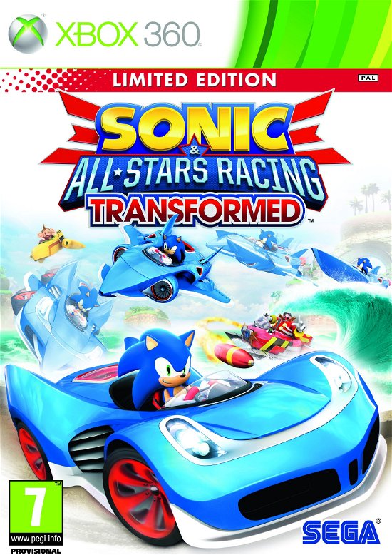 Cover for Sega Games · Sonic All-Star Racing: Transformed: Limited Edition (X360) (2012)