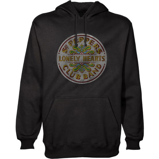 The Beatles Unisex Pullover Hoodie: Sgt Pepper - The Beatles - Fanituote - Apple Corps - Apparel - 5055979988748 - maanantai 30. joulukuuta 2019