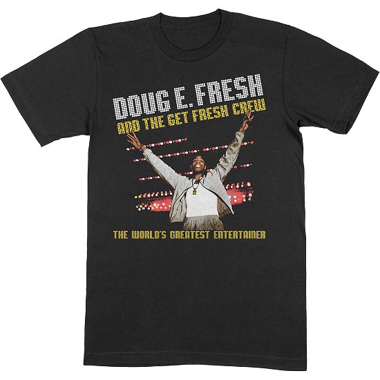 Cover for Doug E. Fresh · Doug E. Fresh Unisex Tee: The World's Greatest (T-shirt) [size M] [Black - Unisex edition]