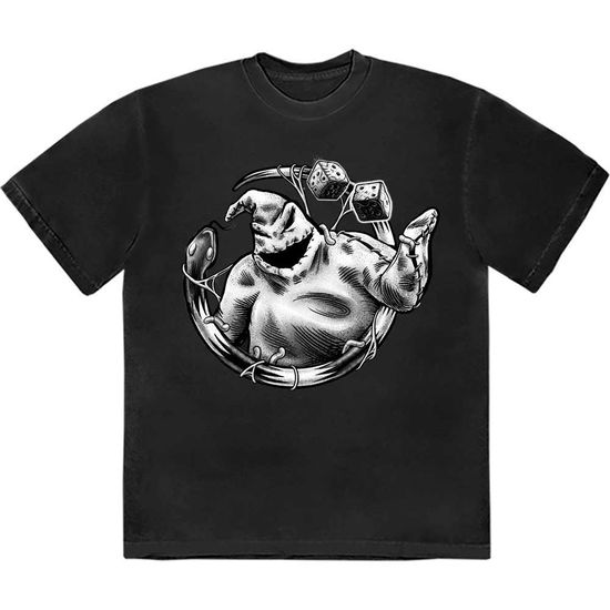 Cover for Nightmare Before Christmas - The · The Nightmare Before Christmas Unisex T-Shirt: Oogie Roll (Black) (T-shirt) [size S] (2024)