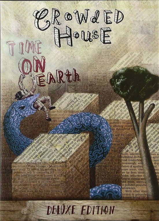 Cover for Crowded House · Time on Earth (CD) [Deluxe Reissue edition] [Box set] (2023)