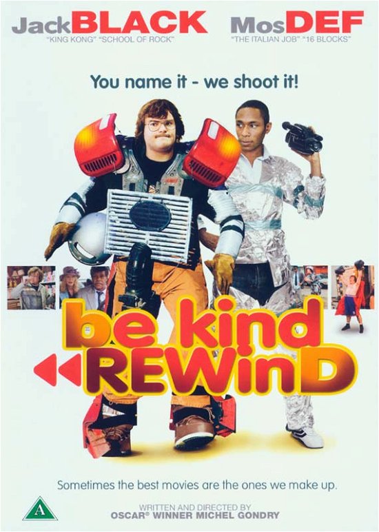 Cover for Be Kind Rewind (DVD) (2014)