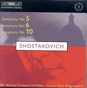 Symphony Nos 5 6 & 10 - Shostakovich / Bbc Nat'l Orch Wales / Wigglesworth - Música - Bis - 7318599739748 - 31 de outubro de 2006
