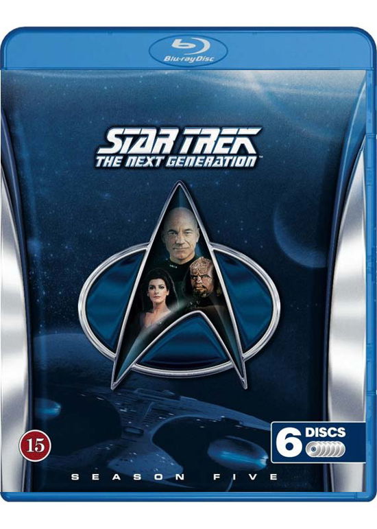 Cover for Star Trek · The Next Generation - Season 5 (Blu-ray) (2016)