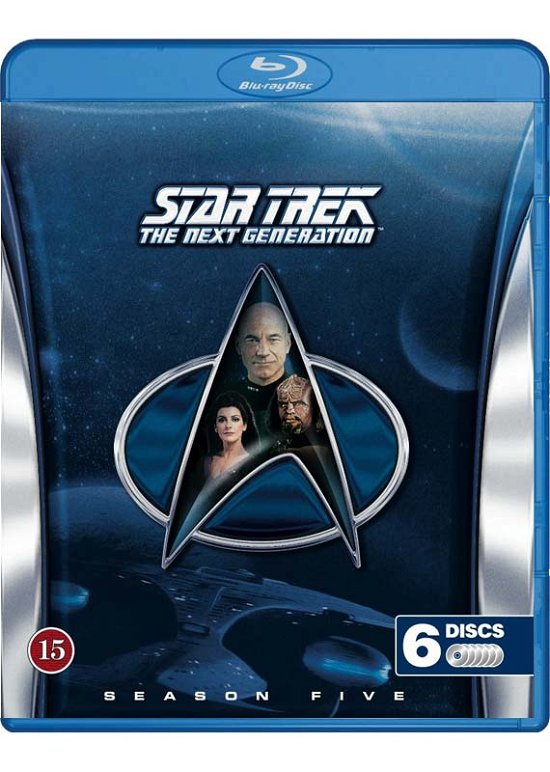 Cover for Star Trek · The Next Generation - Season 5 (Blu-Ray) (2016)