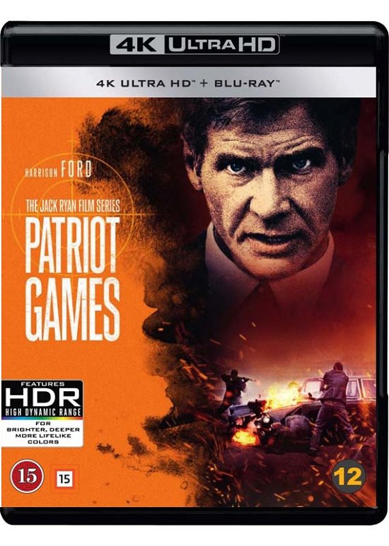 Cover for Harrison Ford · Patriot Games (4K Ultra HD/BD) [4K edition] (2018)