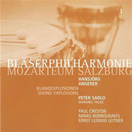 Cover for Bläserphilharmonie Mozarteum · Klangexplosionen (CD) (2021)