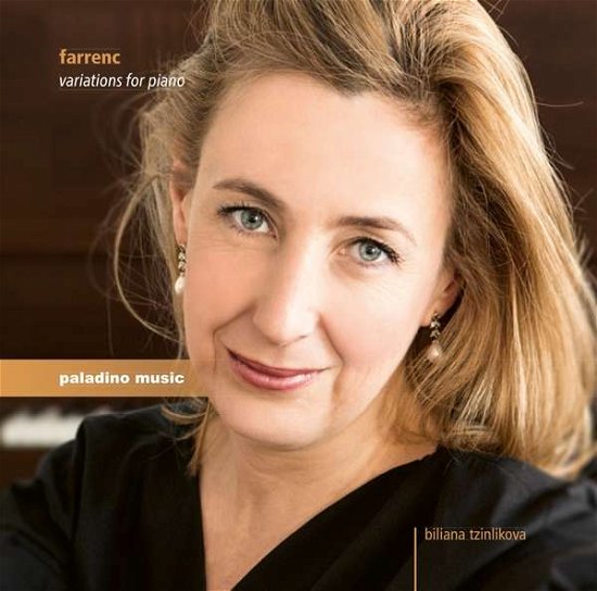 Cover for Biliana Tzinlikova · Farrenc / Variations For Piano (CD) (2018)
