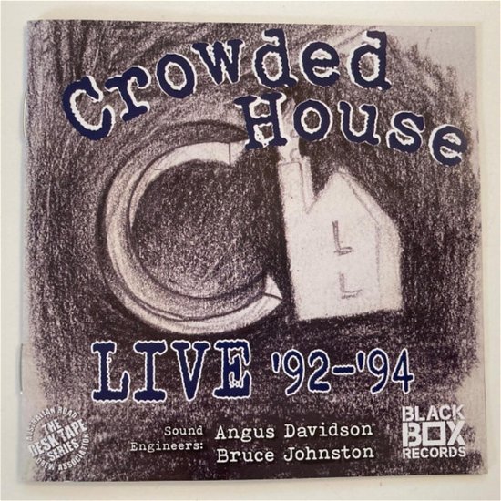 Live 92-94 - Crowded House - Muziek - Black Box Records - 9324690387748 - 12 januari 2024