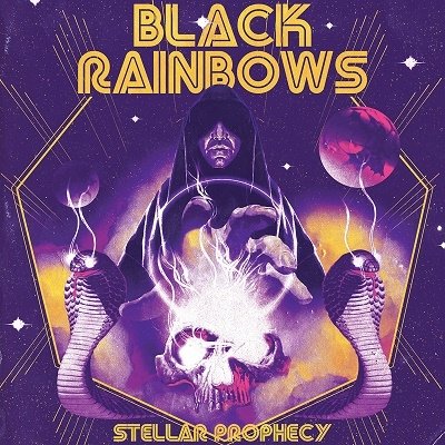 Cover for Black Rainbows · Stellar Prophecy (Purple Vinyl) (LP) (2019)