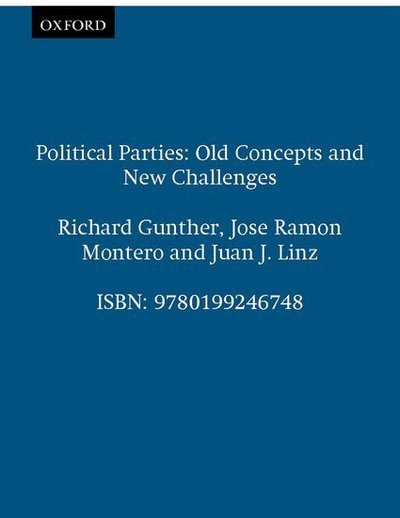 Cover for Gunther · Political Parties: Old Concepts and New Challenges - Comparative Politics (Paperback Book) (2002)