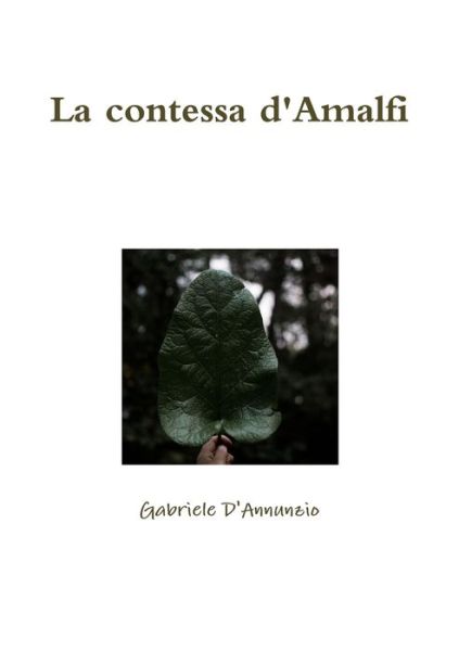 La contessa d'Amalfi - Gabriele D'annunzio - Kirjat - lulu.com - 9780244926748 - keskiviikko 16. elokuuta 2017