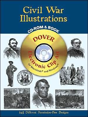 Cover for Dover Dover · Civil War Illustrations CD-ROM &amp; Bo - Dover Electronic Clip Art (MERCH) (2004)