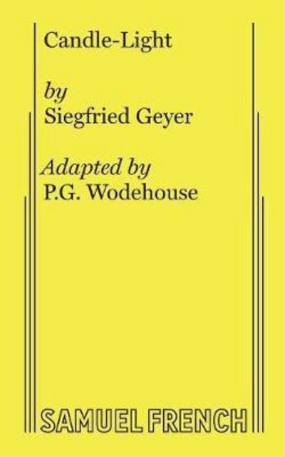 Cover for P G Wodehouse · Candle-Light (Paperback Book) (2017)