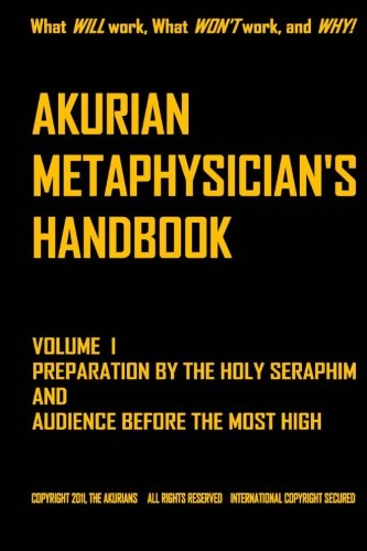 Cover for The Akurians · Akurian Metaphysician's Handbook  Volume I (Paperback Book) (2011)