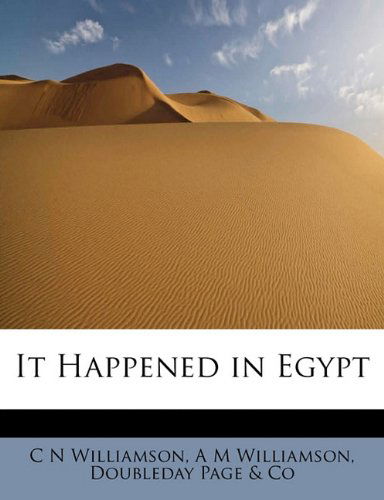 Cover for A M Williamson · It Happened in Egypt (Paperback Book) (2009)