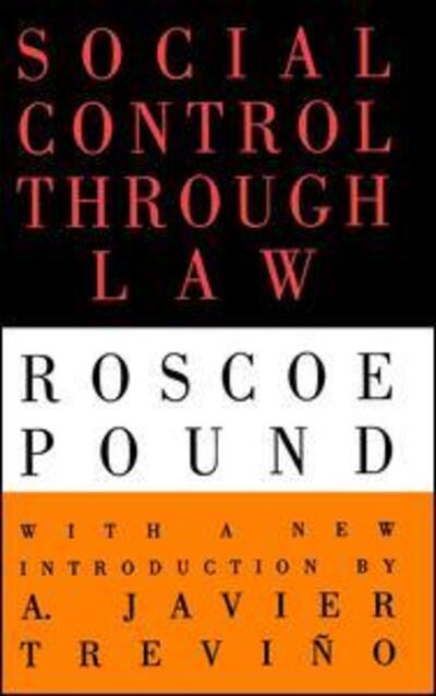 Cover for Roscoe Pound · Social Control Through Law (Hardcover Book) (2017)