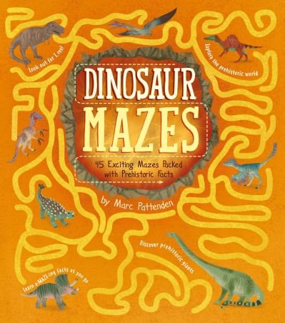 Cover for Matt Yeo · Dinosaur Mazes: 45 Exciting Mazes Packed with Prehistoric Facts - Arcturus Fact-Packed Mazes (Paperback Book) (2022)