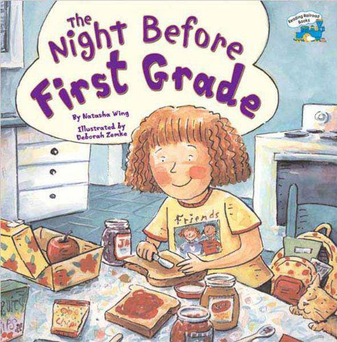 Cover for Natasha Wing · The Night Before First Grade (Hardcover Book) [Turtleback School &amp; Library Binding edition] (2005)