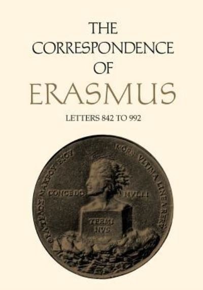 Cover for Desiderius Erasmus · The Correspondence of Erasmus (Paperback Bog) (2016)